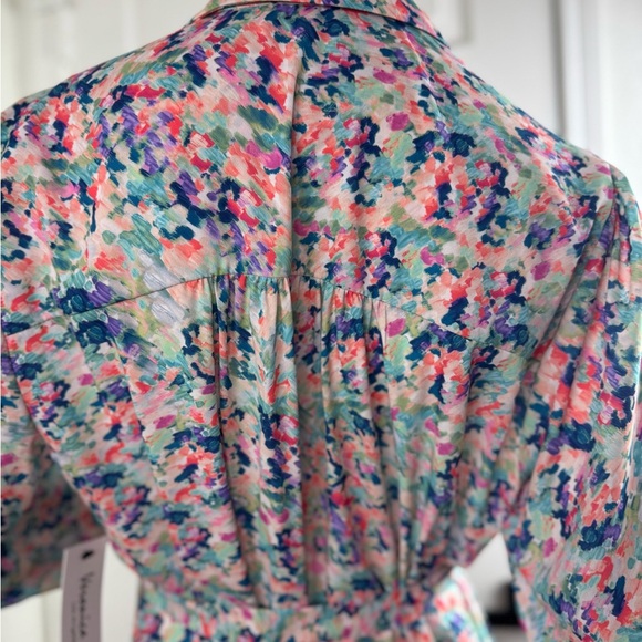 Veronica M Button Up Shirt Dress-Size Large.  E77 - Picture 11 of 14